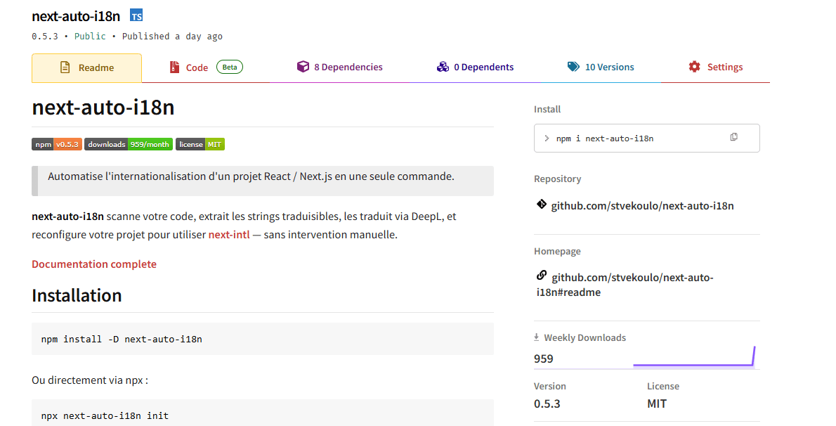 next-auto-i18n ( Beta )