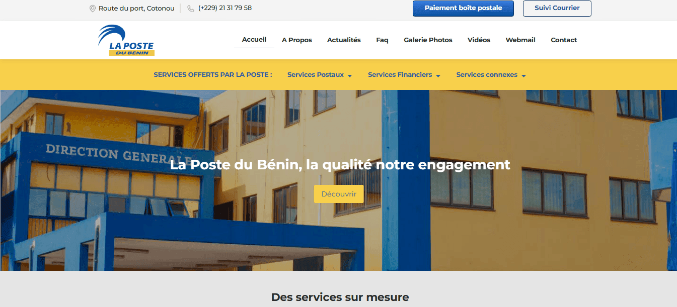La Poste du Bénin