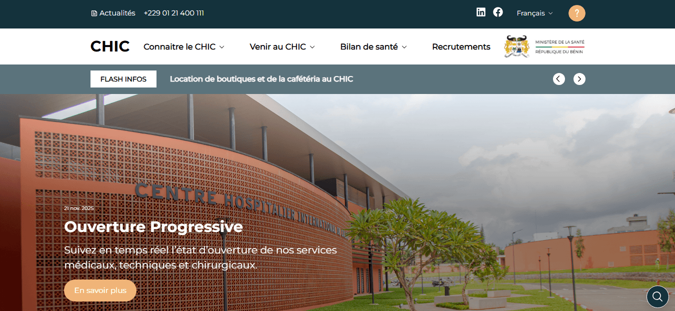 CHIC — Centre Hospitalier International de Calavi