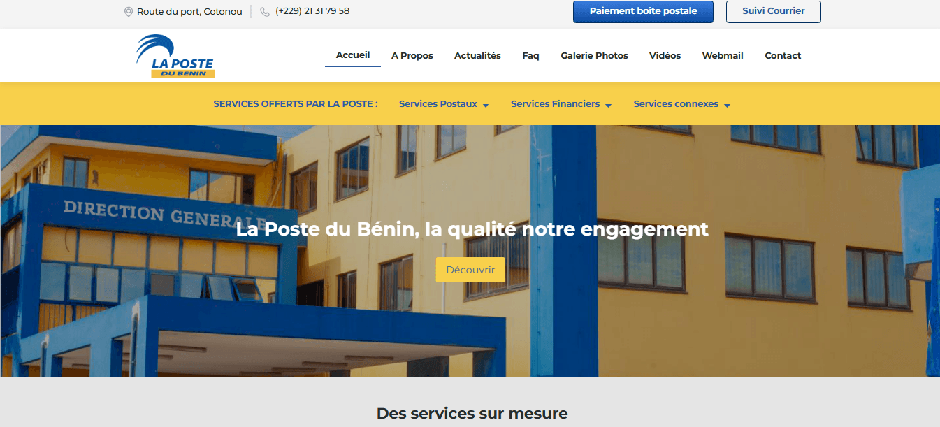 La Poste du Bénin